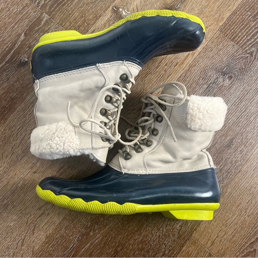 Sperry for J.Crew Shearwater duck boots